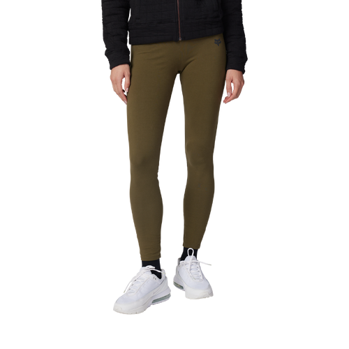 Fox Foxhead Womens Legging - Olive Green - L - SKU:FO31838099L