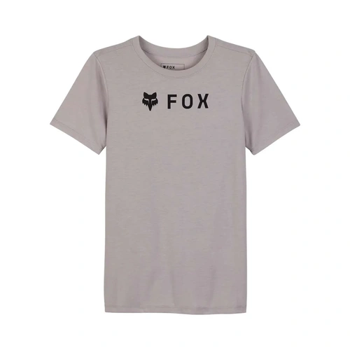 Fox Absolute Womens Tech Tee Short Sleeve - Stone - L - SKU:FO31843224L
