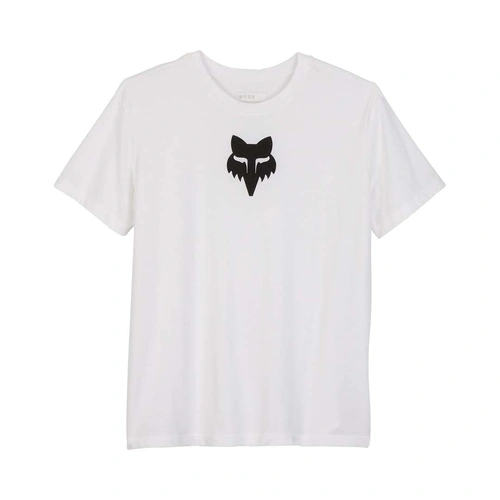 Fox Fox Head Womens Tee Short Sleeve - White