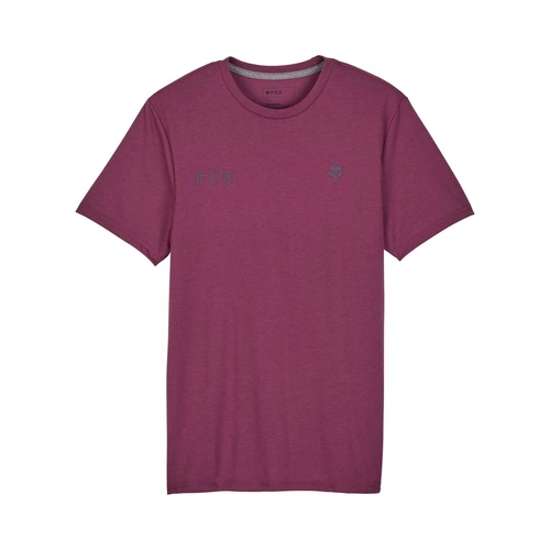 Fox Wordmark SS Tech Tee - Sangria