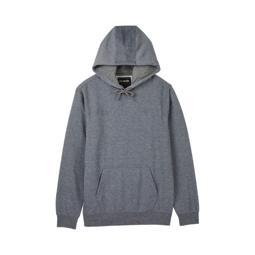 Fox Wordmark Pull Over Fleece - Heather Graphite