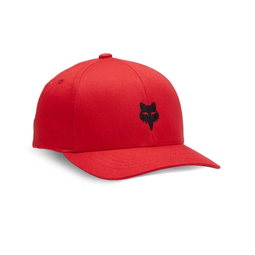 Fox Youth Legacy 110 Snapback Hat - Flame Red - OS