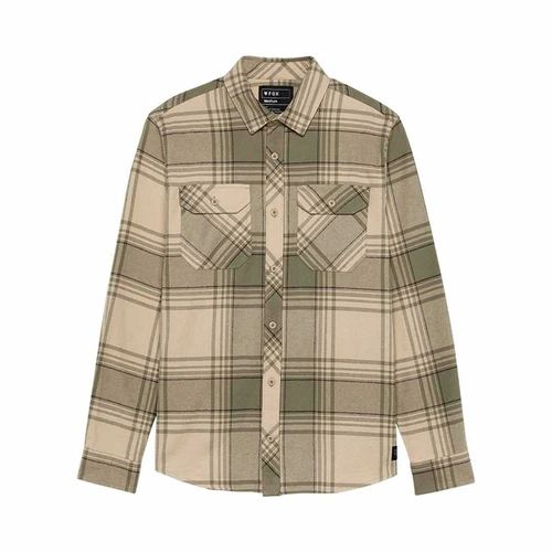 Fox Traildust Flannel - Cream - 2XL - SKU:FO319612422X