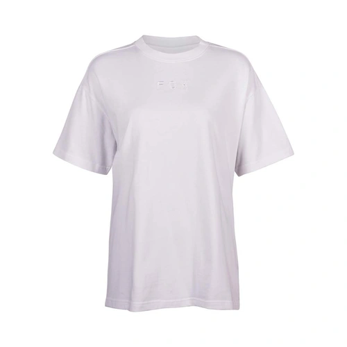Fox Wordmark Oversized Womens Tee Short Sleeve - White