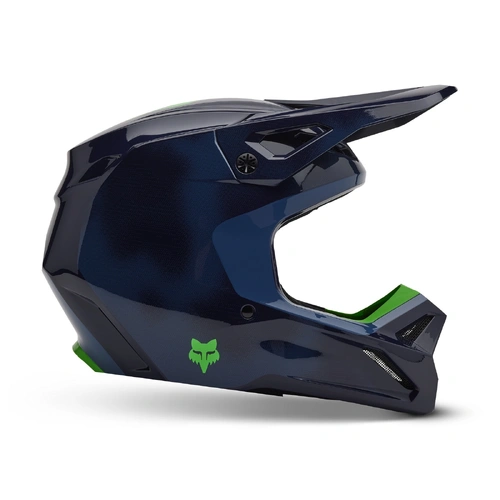 Fox Youth V1 Taunt Helmet - Navy - M - SKU:FO32018007M