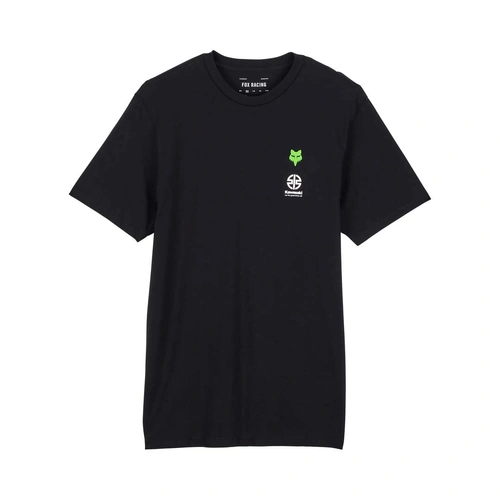 Fox X Kawi Prem SS Tee II - Black - 2XL - SKU:FO320610012X