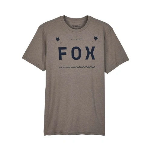 Fox Aviation Prem SS Tee - Heather Graphite