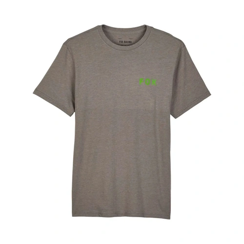 Fox Taunt Prem SS Tee - Heather Graphite