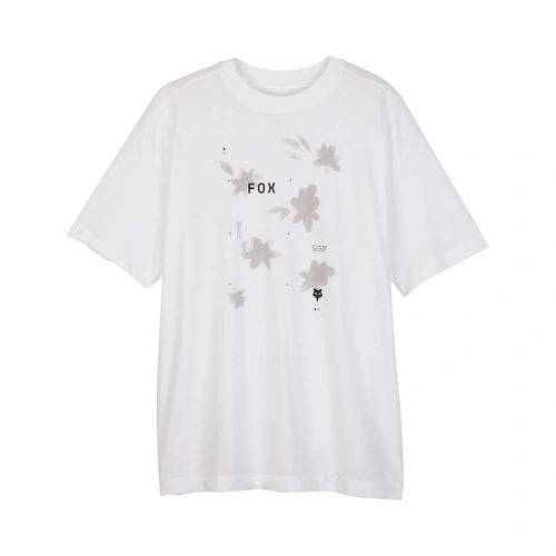 Fox Byrd Oversized Womens Tee Short Sleeve - White