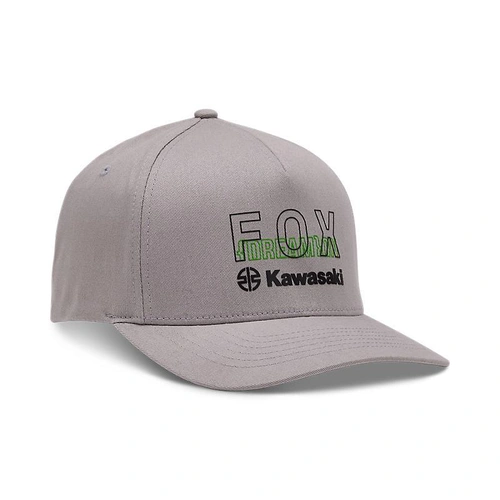 Fox X Kawi Flexfit Hat - Grey