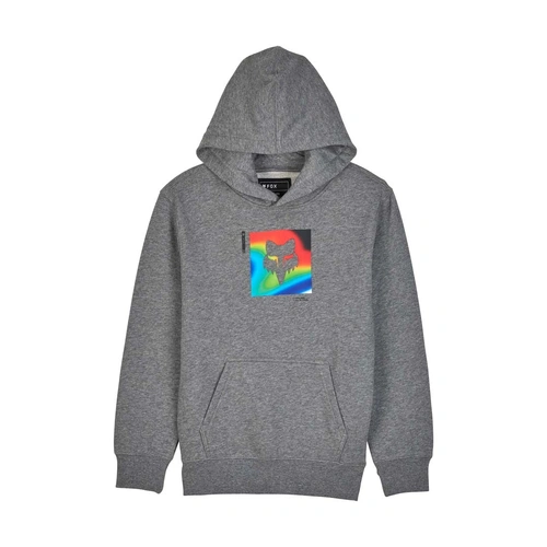Fox Youth Scans PO Fleece - Heather Graphite - L - SKU:FO32288185L