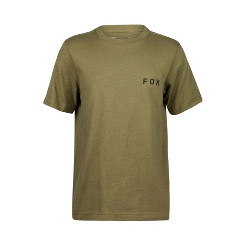 Fox Youth Dynamic SS Tee - Olive Green - L - SKU:FO32478099L