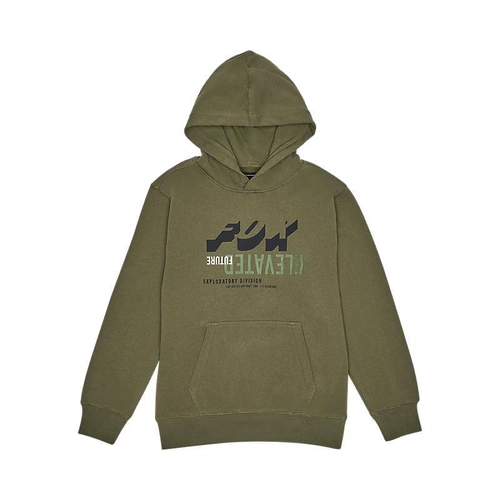 Fox Youth Elevated PO Fleece - Olive Green