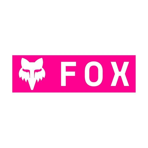 Fox 7 Inch Corporate Logo Decal - Pink