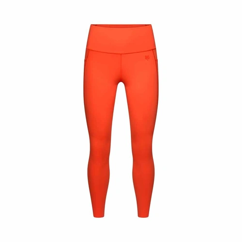 Fox Motive Womens Leggings - Blood Orange - L - SKU:FO32788472L