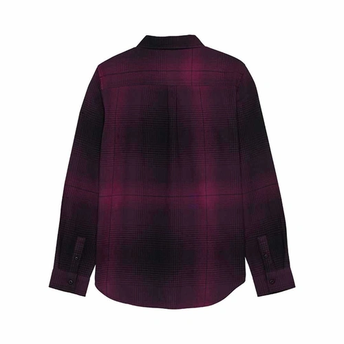 Fox Traildust Womens Flannel - Sangria