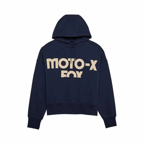 Fox Moto-X Oversized Womens Pullover Fleece - Midnight