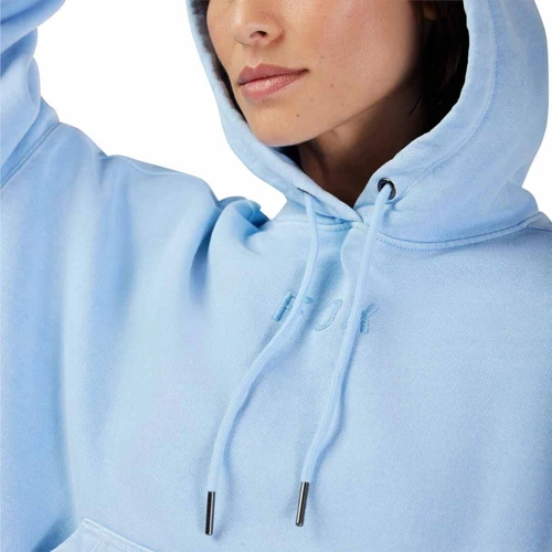 Fox Wordmark OV Womens Pullover Fleece - Cashmere Blue