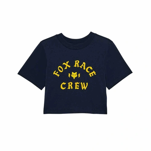 Fox Race Crew Baby Womens Tee Short Sleeve - Midnight