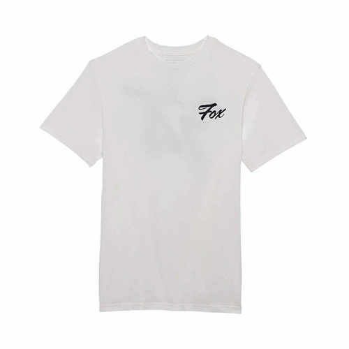 Fox Scripted Ss Prem Tee - Optic White