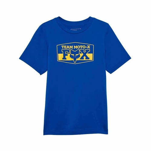 Fox Youth Team Ss Tee - Blue - L - SKU:FO32842002L