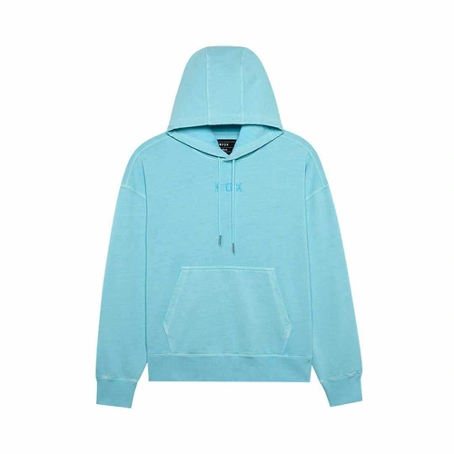 Fox Wordmark Ov Pullover Fleece - Light Blue - S - SKU:FO32865116S