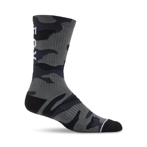 Fox Crew Sock - Black Camo - L/XL - SKU:FO32869247LXL