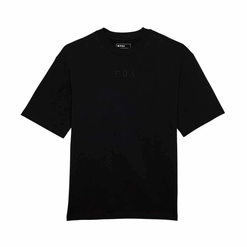 Fox Wordmark Ov Ss Tee - Black