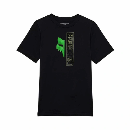 Fox Youth Throttle Ss Tee - Black - M - SKU:FO32890001M