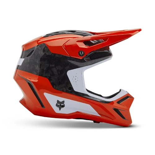 Fox V3 RS Infinite Helmet - Flo Red - L - SKU:FO32993110L