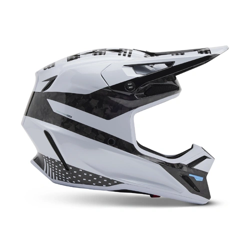Fox V3 RS - 50TH Limited Edition Helmet - White - L - SKU:FO32996008L