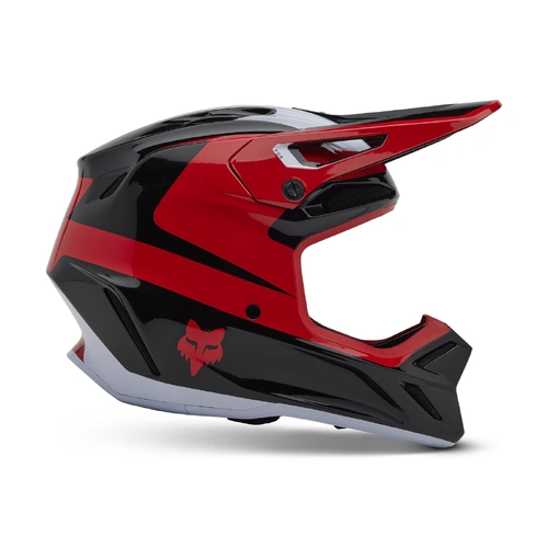 Fox V3 Divider Helmet - Black - S - SKU:FO32997001S