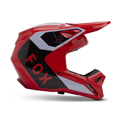 Fox V1 Lean Helmet - Flo Red - 2XL - SKU:FO329991102X