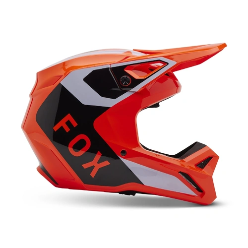 Fox V1 Lean Helmet - Flo Orange - L - SKU:FO32999824L