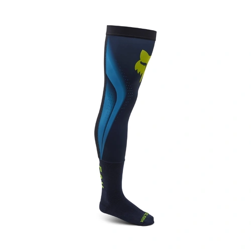 Fox Flexair Knee Brace Sock - Flo Yellow - L - SKU:FO33027130L