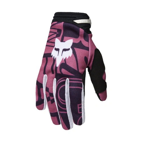 Fox Youth Girls 180 Race Spec Glove - Guava - M - SKU:FO33041434M