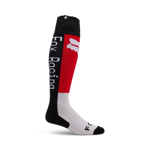 Fox Youth 180 Lean Socks - Fluro Red - L - SKU:FO33064110L