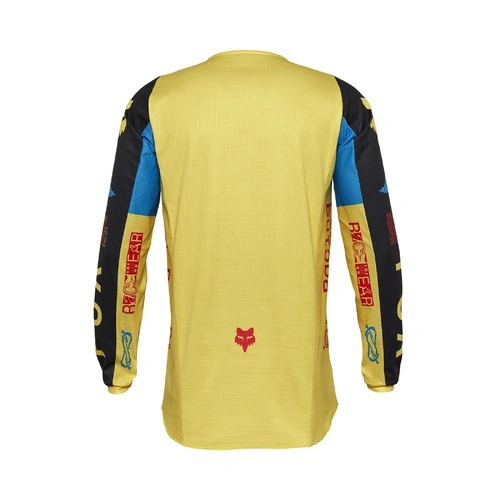 Fox 180 Race Spec Jersey - Pale Yellow