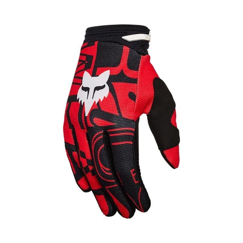 Fox Youth 180 Race Spec Glove - Flo Red - L - SKU:FO33126110L