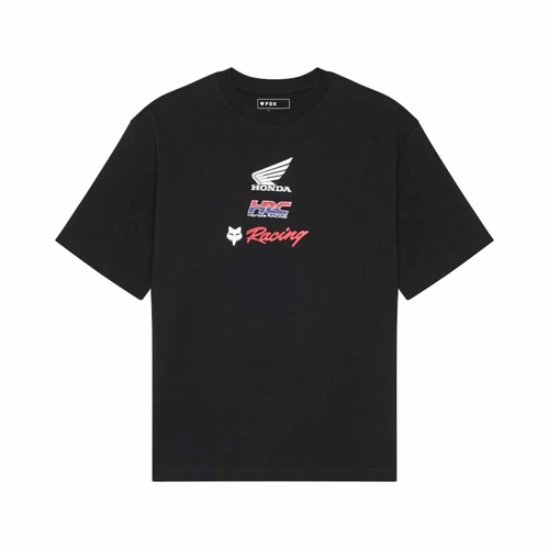 Fox Honda Oversized Ss Tee - Black - 2XL - SKU:FO334210012X