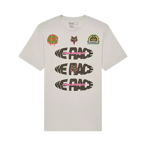 Fox Pro Circuit SS Tee - Light Grey - 2XL - SKU:FO334250972X