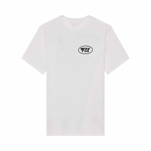Fox Wing Ss Prem Tee - Optic White