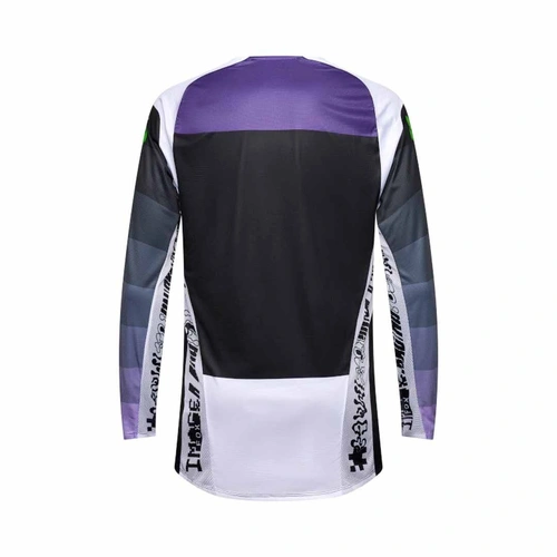 Fox Flexair Grid MX Jersey - Black/Purple