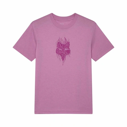 Fox Bark Womens Tech Tee Short Sleeve - Purple Haze - L - SKU:FO33583298L