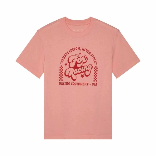 Fox Never Stock Womens Tee Short Sleeve - Pale Pink
