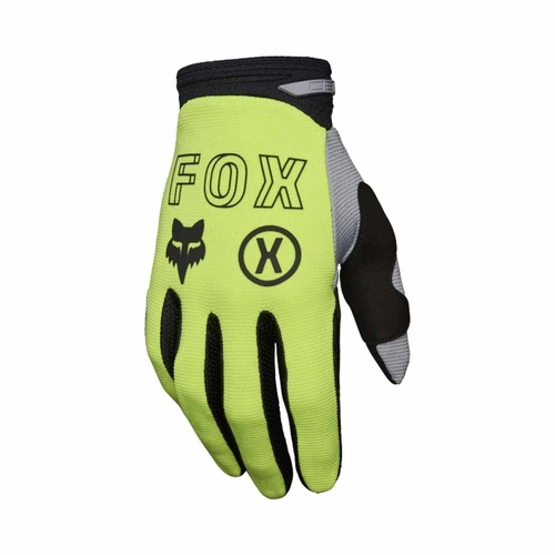 Fox 180 Flow MX Gloves - Fluro Yellow - L - SKU:FO33700130L