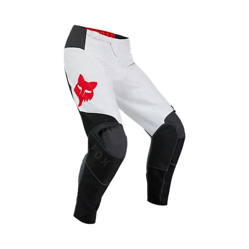 Fox 180 Flow MX Pants - White/Red - 32 - SKU:FO3370307732