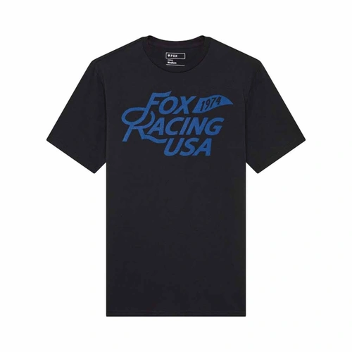 Fox Flag SS Prem Tee - Black