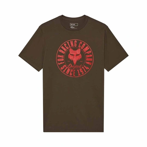 Fox Emblem SS Prem Tee - Military Green