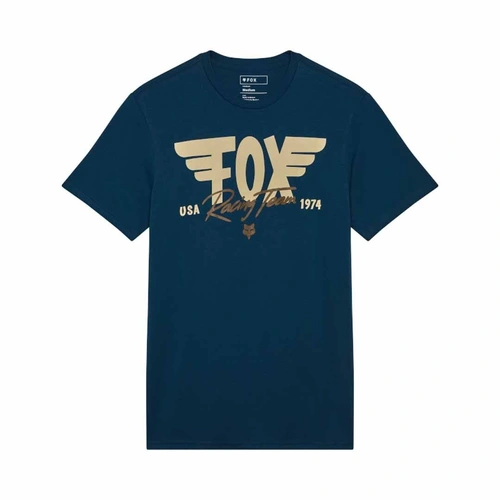 Fox Winged SS Prem Tee - Twilight